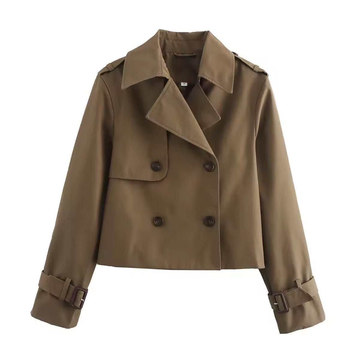 Trenchcoat Damen Kurz | Zweireihig & Elegant 3