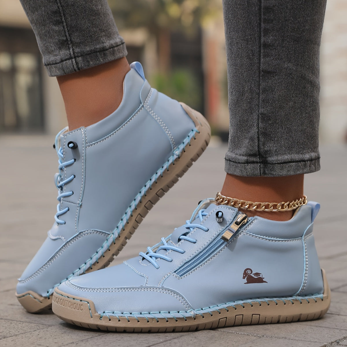 Schnürschuhe Damen | Komfort & Praktischer Reißverschluss 3