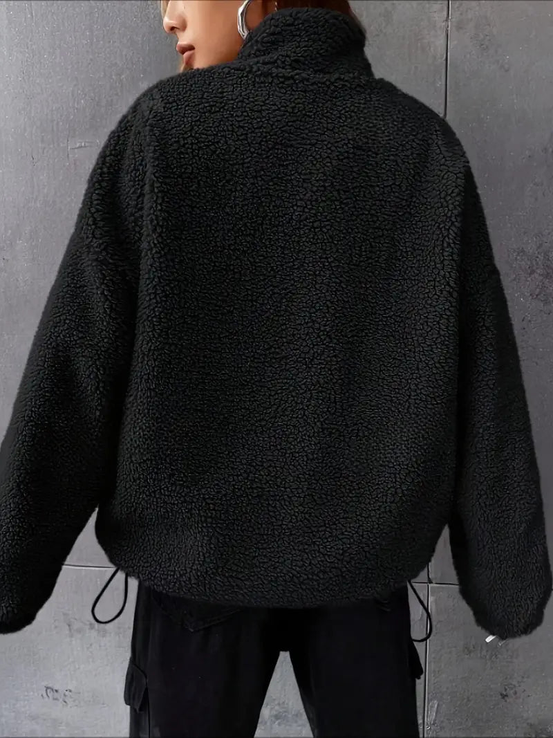 Teddyjacke Damen | Kuschelig Warm & Lockere Passform 1