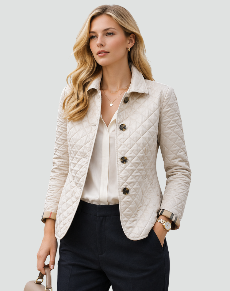 Steppjacke Damen | Steppkragen & Wärmende Rautensteppung 1