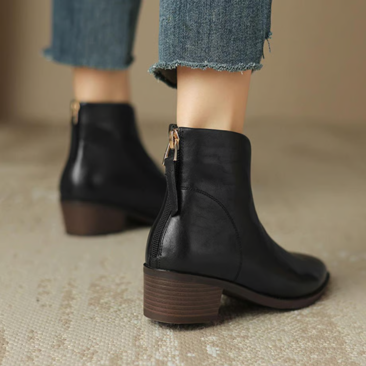 Stiefeletten Damen | Niedriger Absatz & Ganztägiger Komfort 9