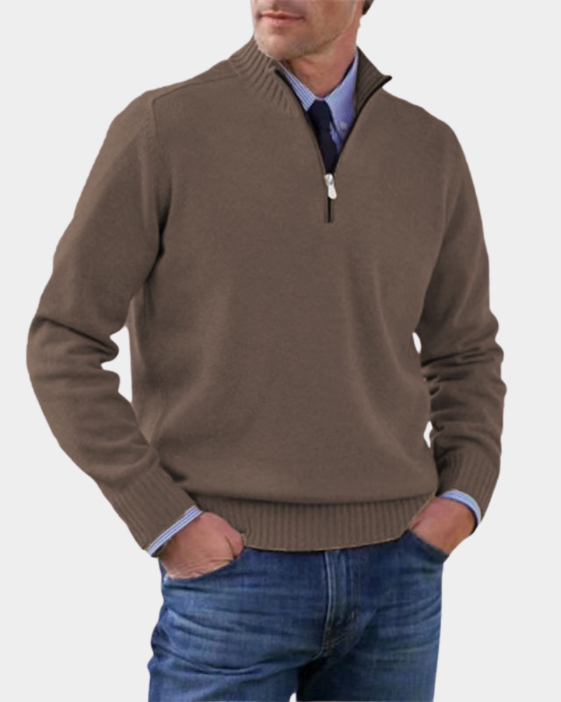 Pullover Herren mit Reißverschluss | Weich & Warm 11