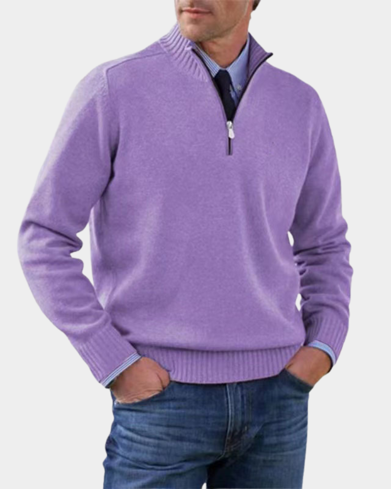 Pullover Herren mit Reißverschluss | Weich & Warm 12