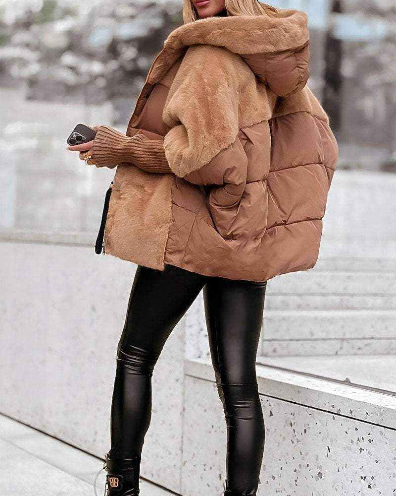 Fellmantel Damen | Oversize & Kuschelig Warm 5