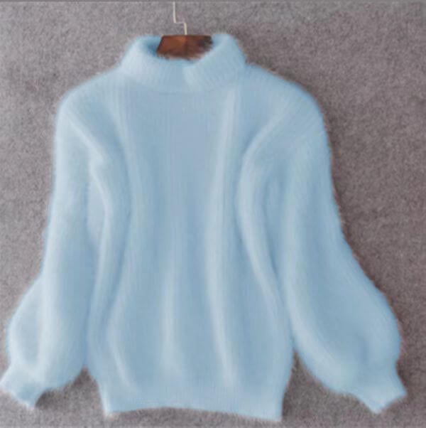 Damen Oversize-Pullover mit Stehkragen – Perfekte Passform von J&B - 1 - Annoboutique