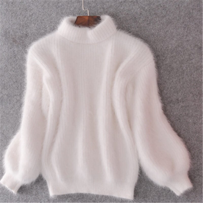 Damen Oversize-Pullover mit Stehkragen – Perfekte Passform von J&B - 2 - Annoboutique