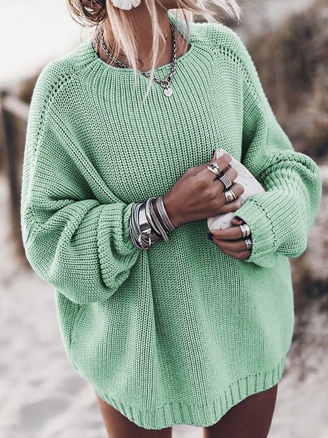 Grobstrickpullover Damen | Oversized & Luftig Leicht