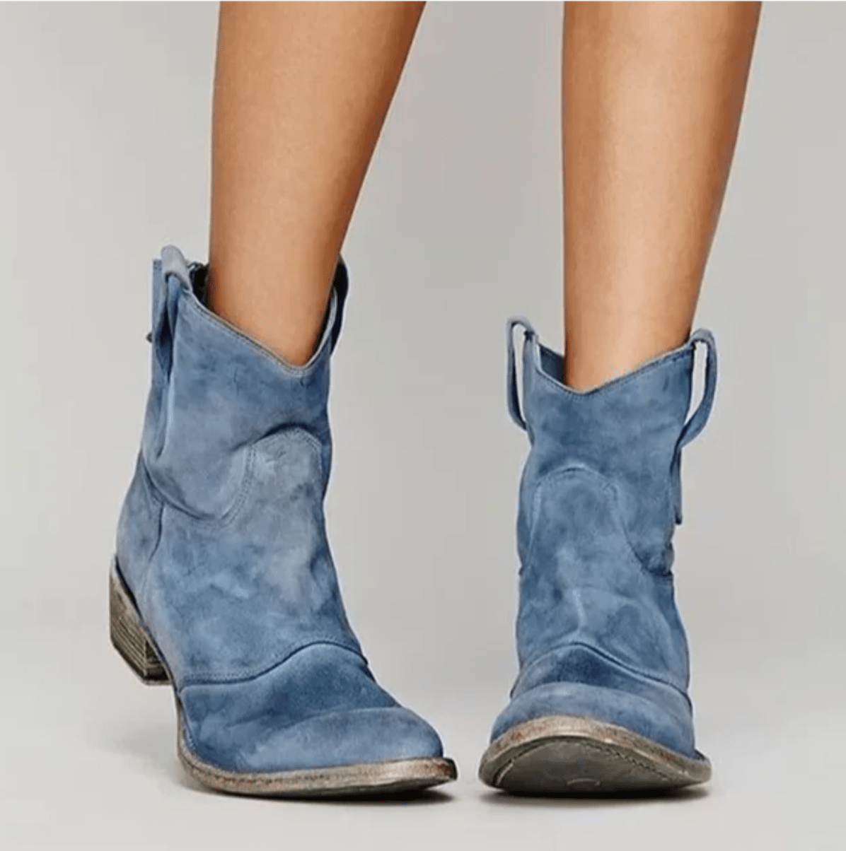 Damen Boots mit lässigem Schnitt und praktischem Reißverschluss | A&B - 1 - Annoboutique