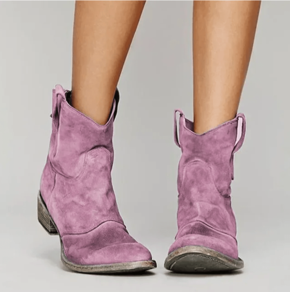 Damen Boots mit lässigem Schnitt und praktischem Reißverschluss | A&B - 5 - Annoboutique