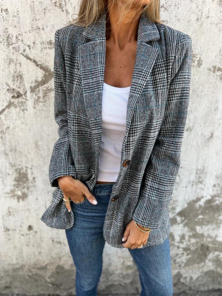 Blazer Damen Kariert | Elegant & Zeitlos 1