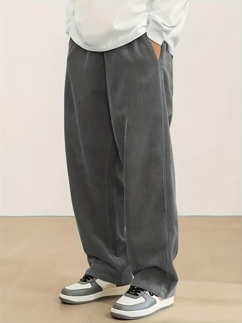 Cordhose Herren | Gerades Bein mit Taschen 3
