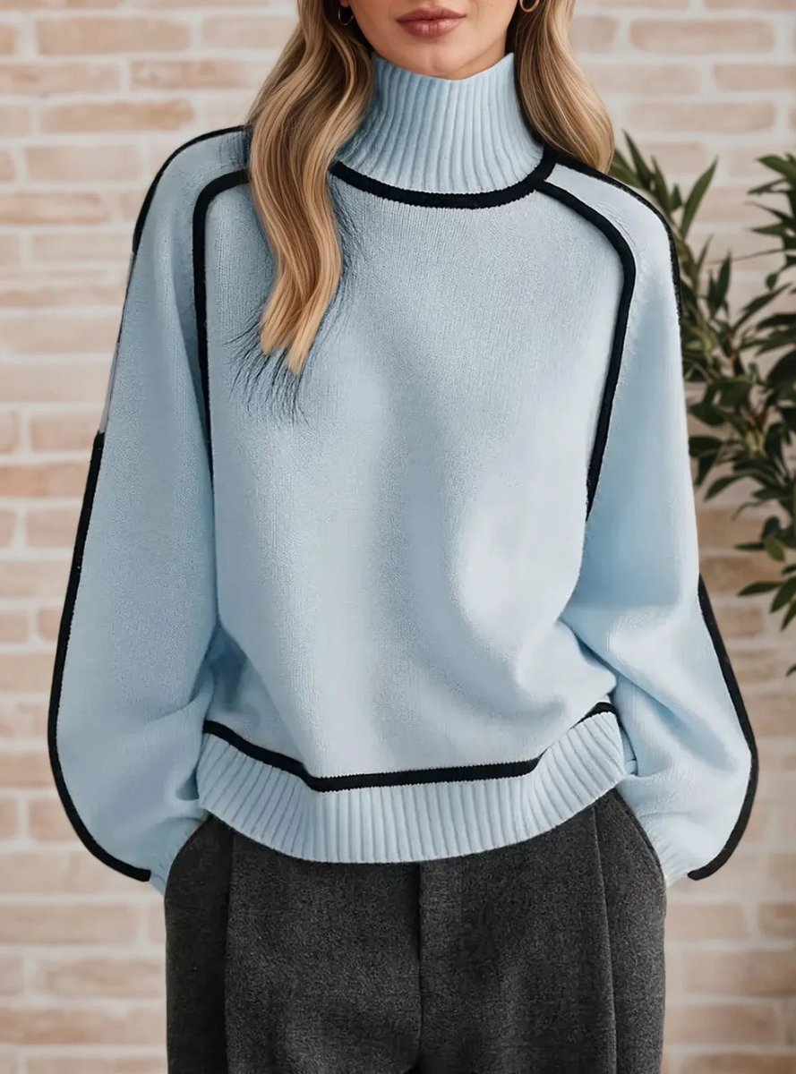 Rollkragenpullover Damen | Oversized & Bequem