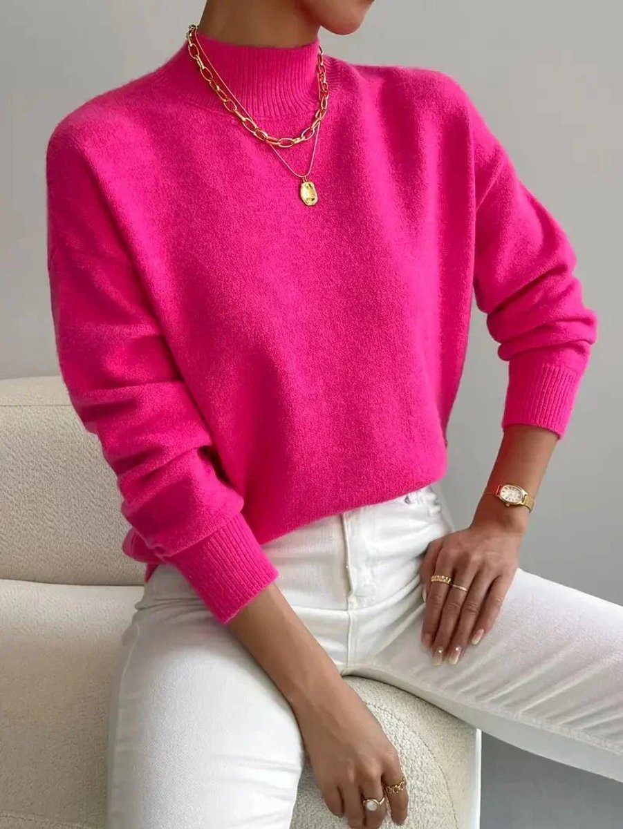 Elisabeth | Turtleneck Sweater – Relaxed Fit for Women