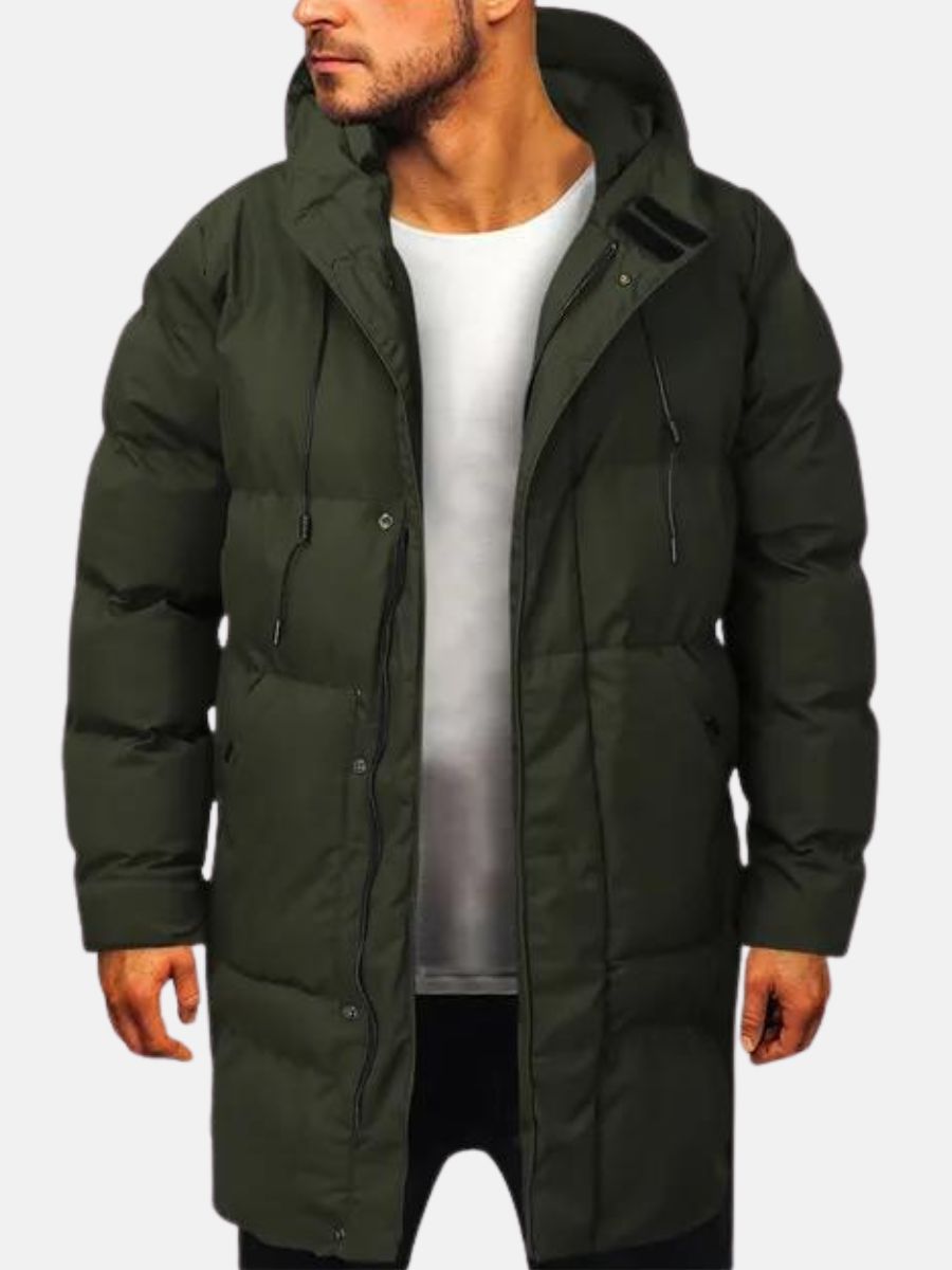 Parka-Jacke Herren | Warme Wattierung & Bequeme Passform 2