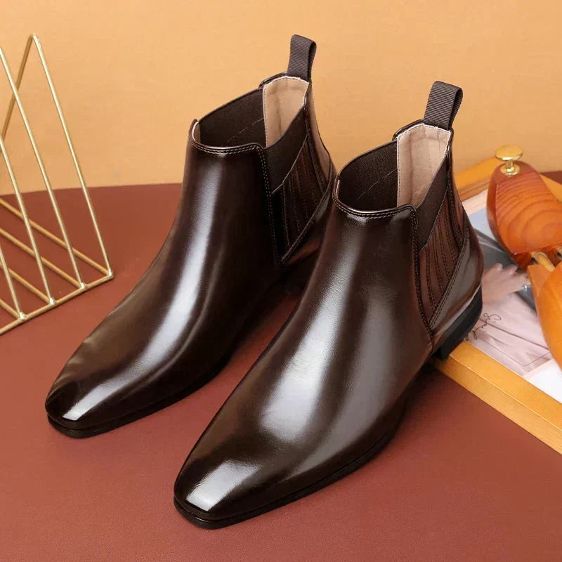 Chelsea Stiefeletten Damen | Spitze Zehenpartie & Schlupfform 3