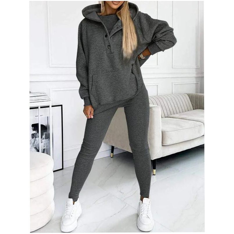 3 teilige Cozy Hoodie Set