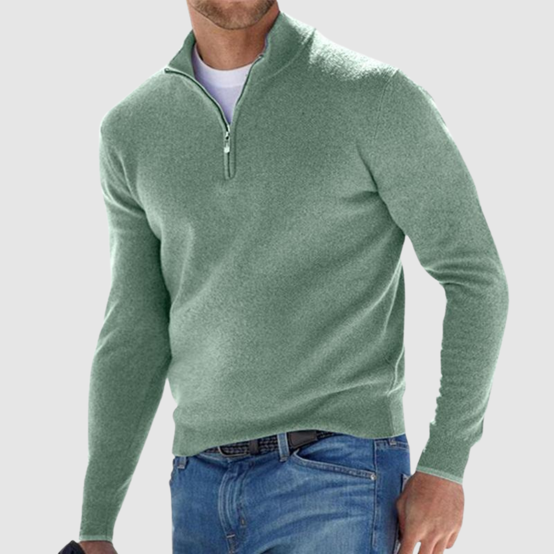 Pullover Herren mit Reißverschluss | Komfortabel & Stilvoll 1