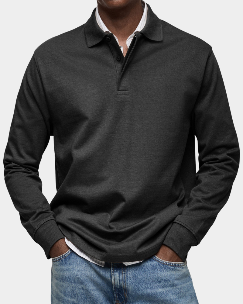 Poloshirt Herren Langarm | Bequem & Elegant 3