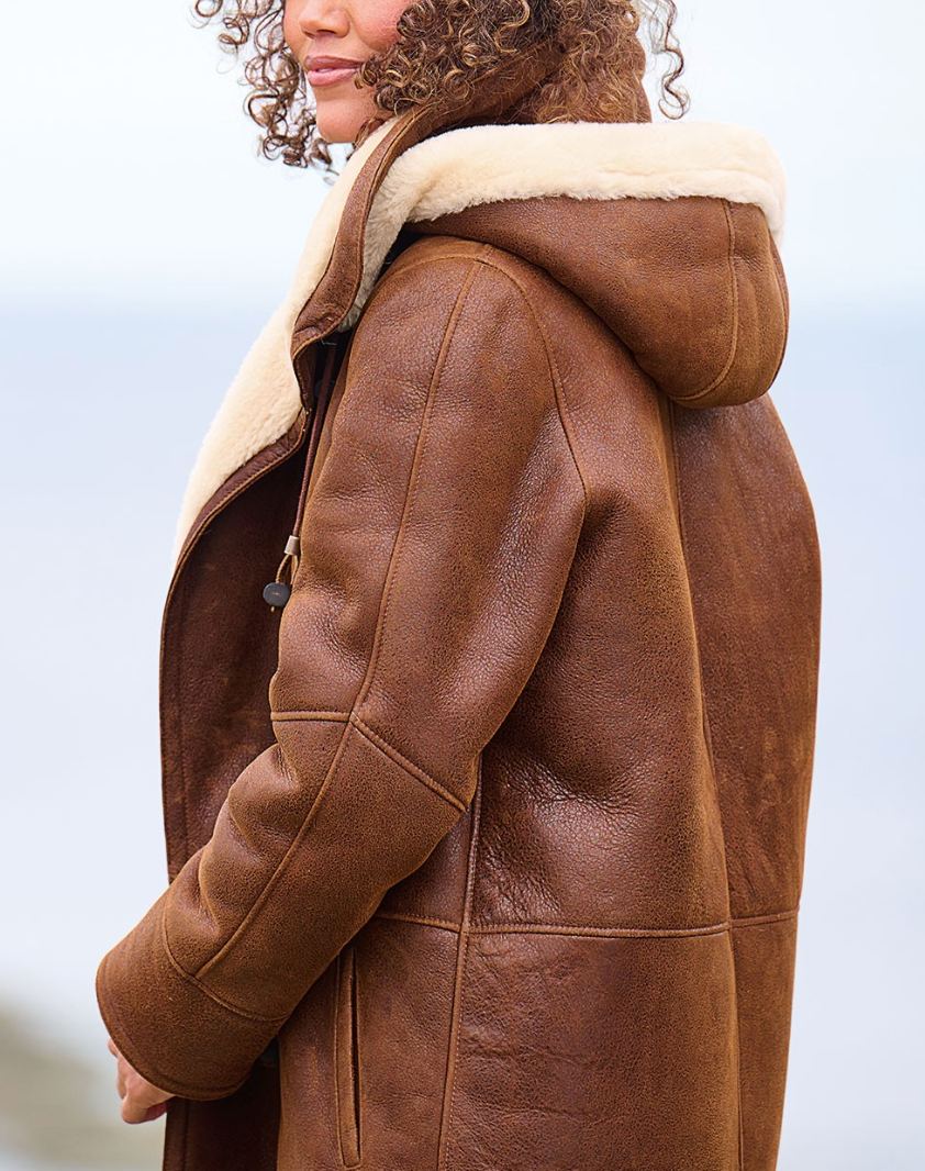Wintermantel Damen mit Kapuze | Warm & Bequem 2