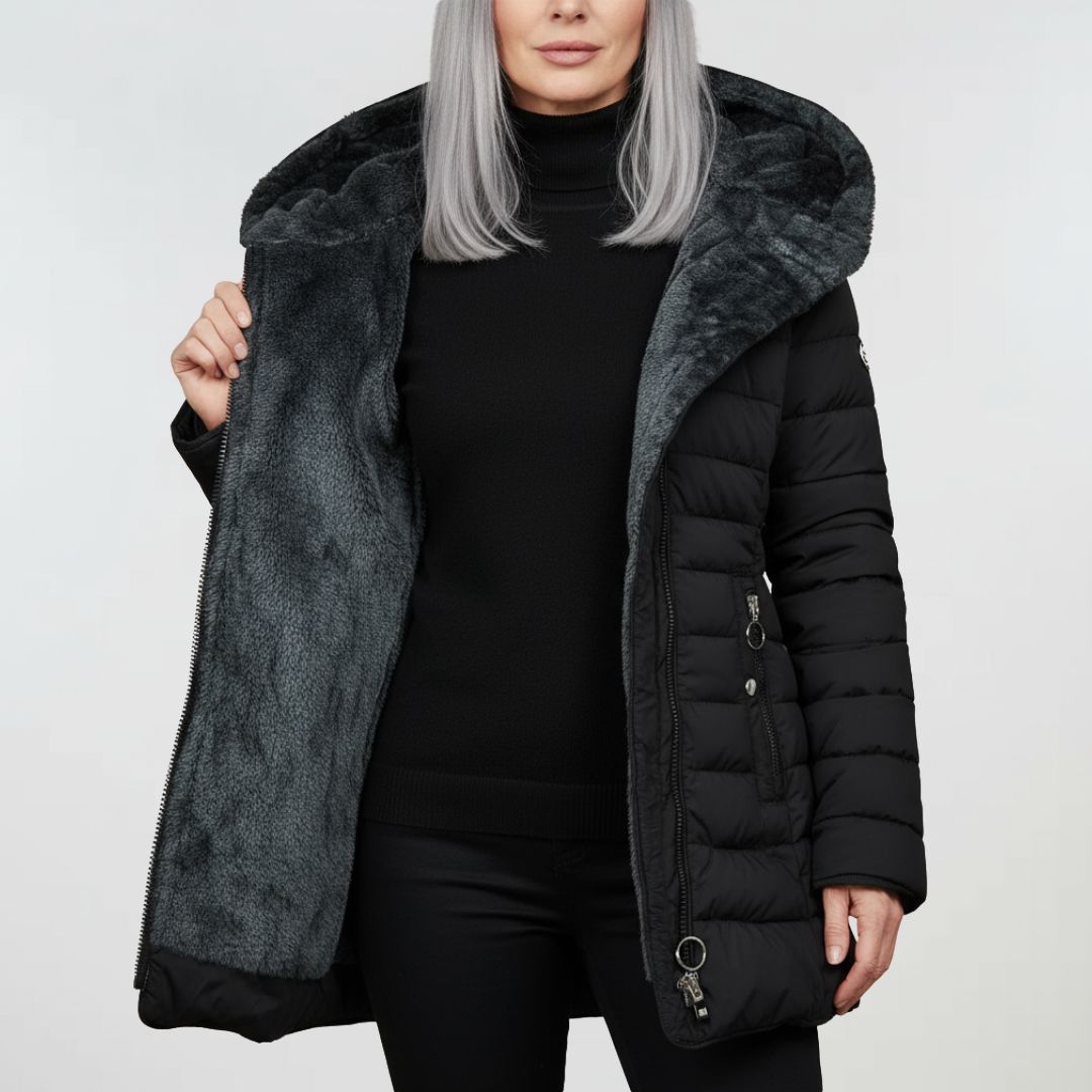 Winterjacke Damen Lang | Wasserdicht & Warm 3