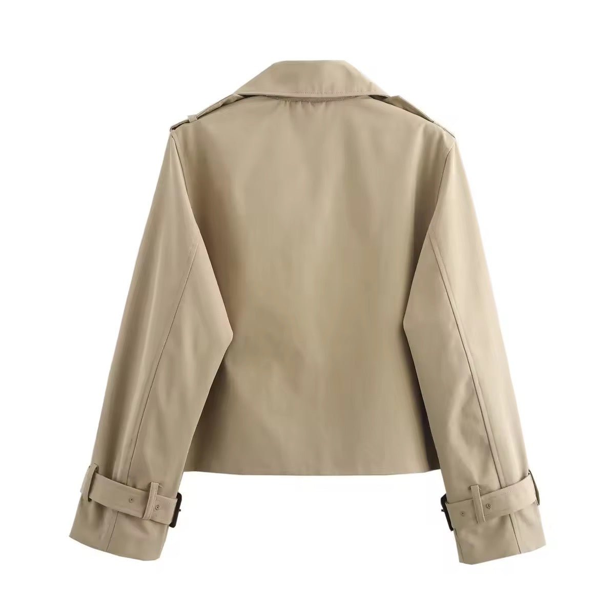 Trenchcoat Damen Kurz | Zweireihig & Elegant 2
