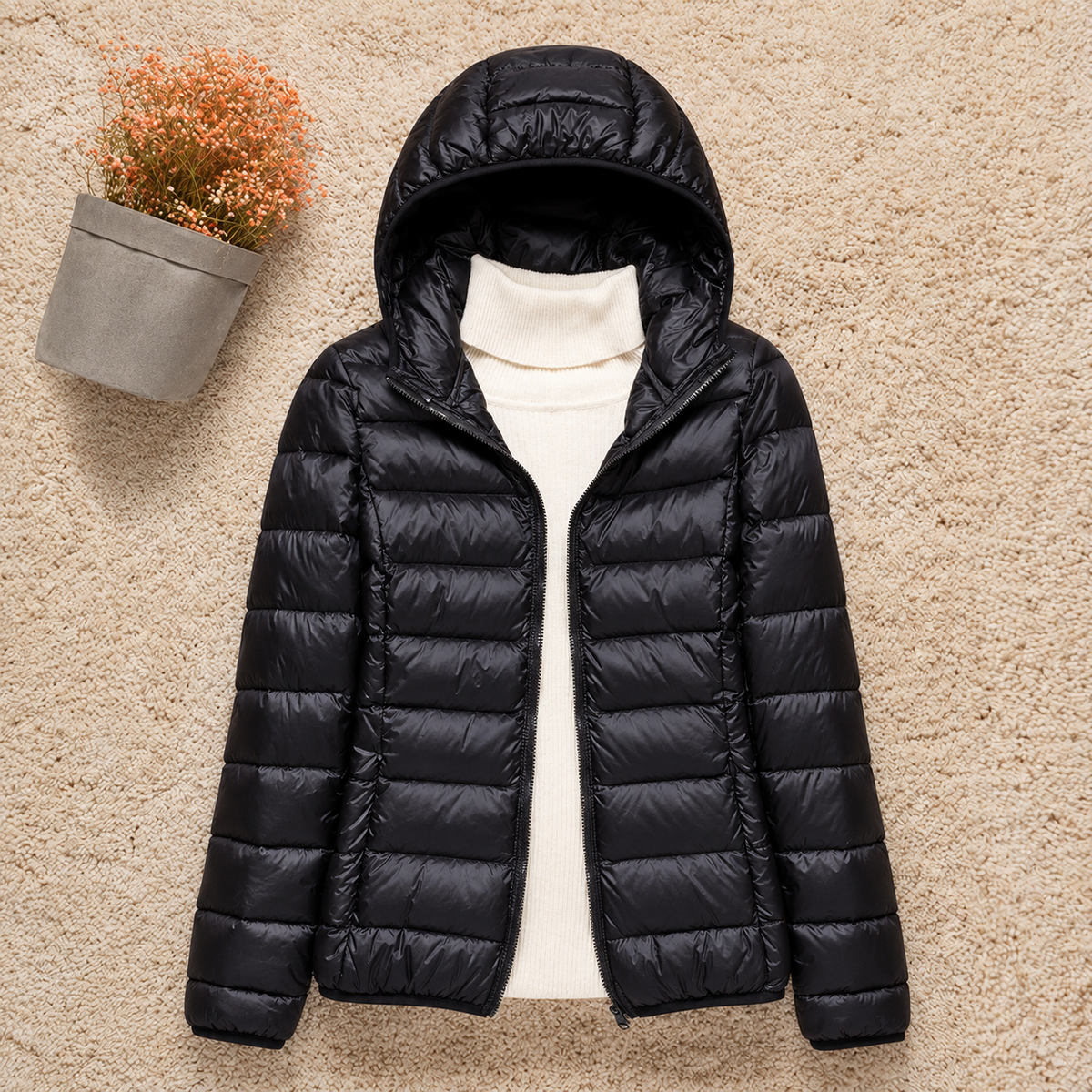 Jacke Herren mit Kapuze | Leicht & Warm 4