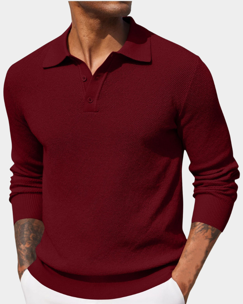 Polo-Pullover Herren | Bequeme Passform & Knitterfrei 3