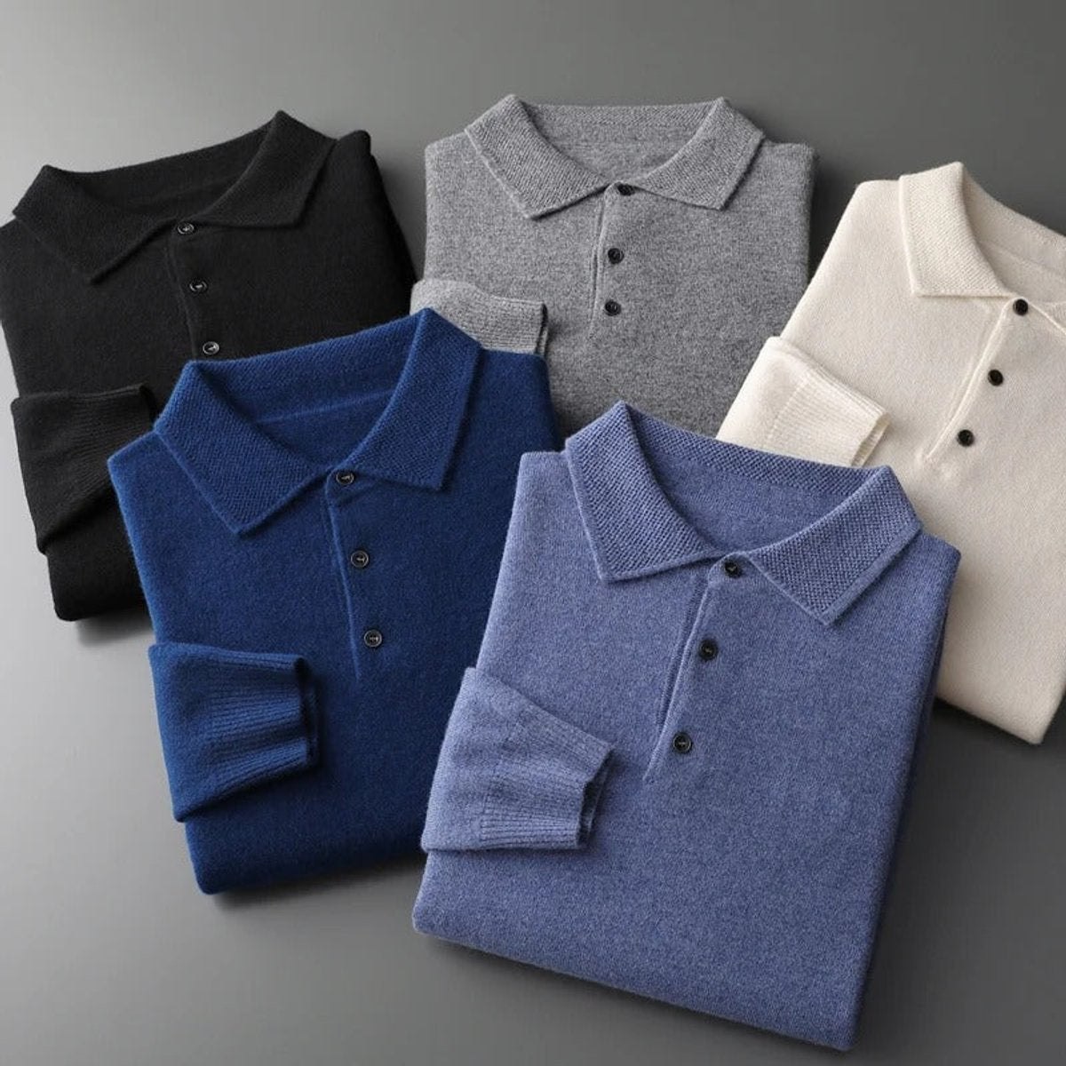Strickpullover Herren | Polokragen & Elegante Passform 5