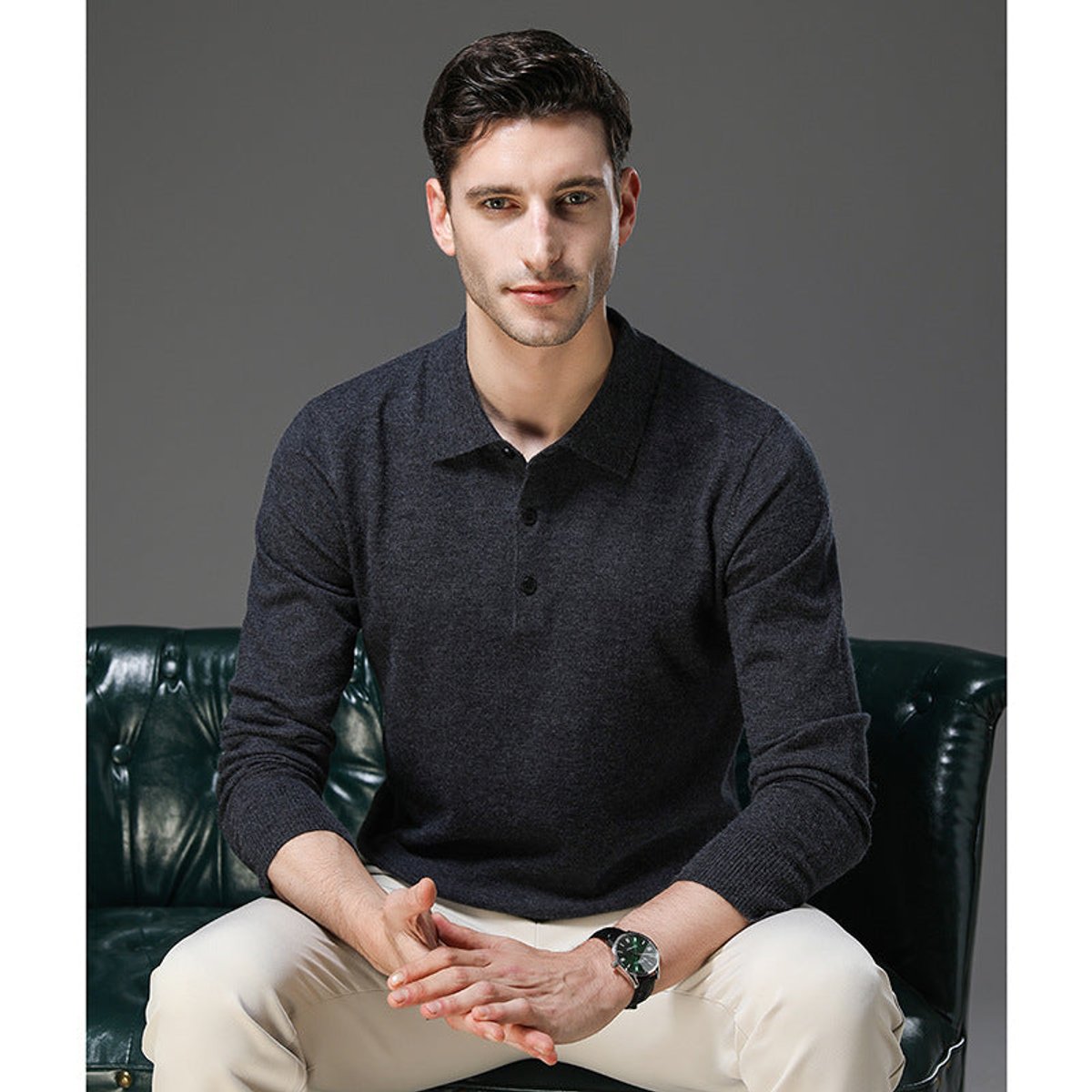 Strickpullover Herren | Polokragen & Elegante Passform 15