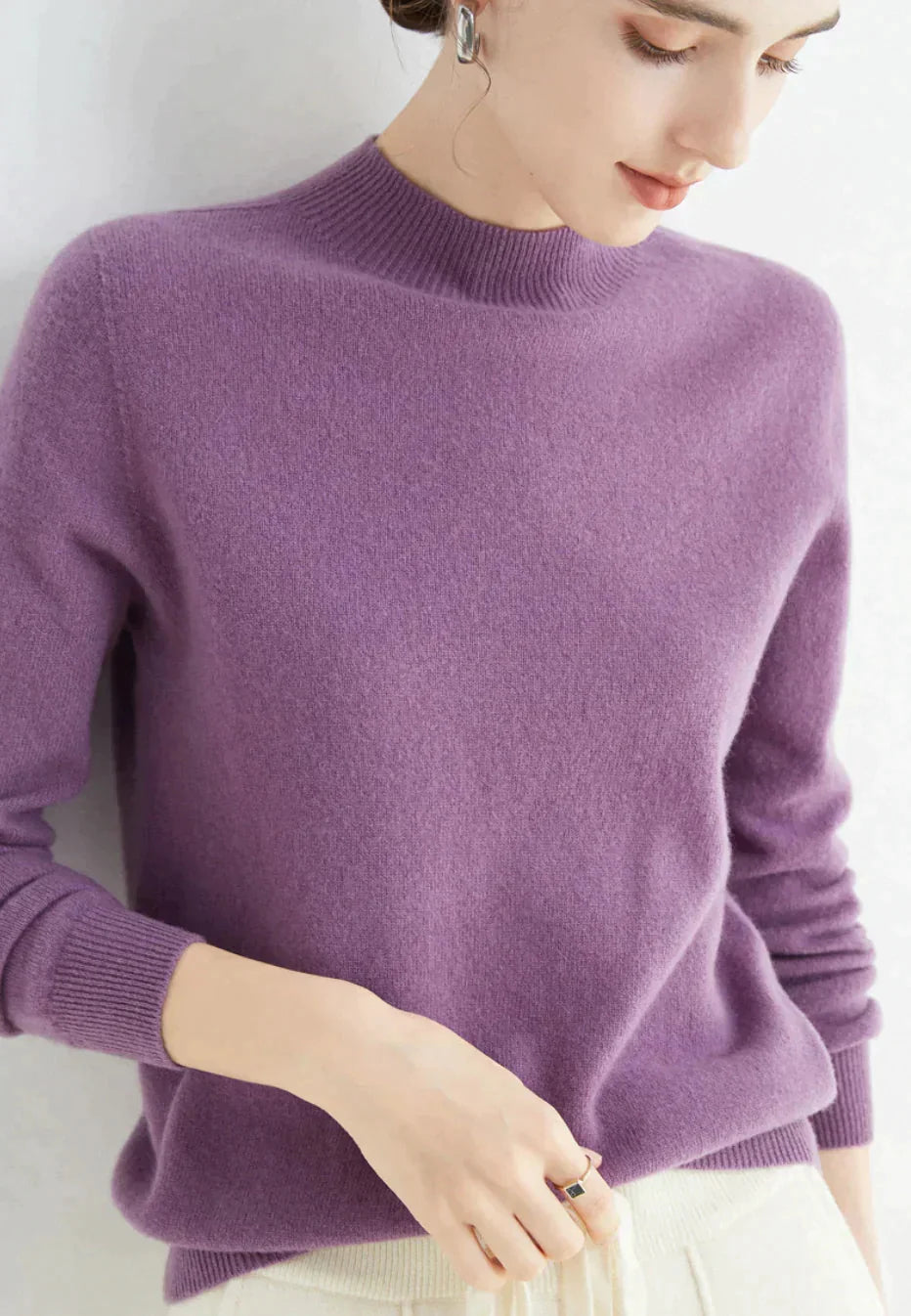 Cindie | Cashmere Pullover – Zeitlos Elegantes Design