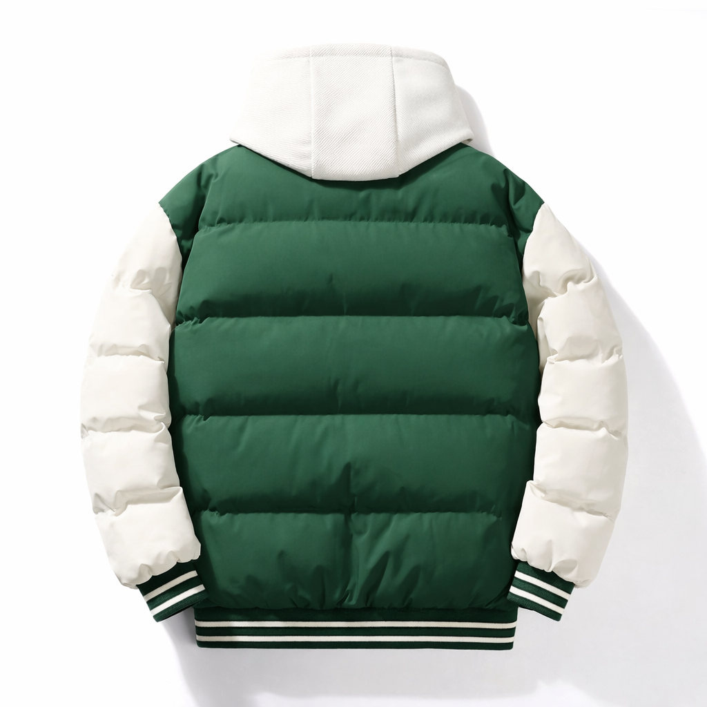 Pufferjacke Herren | Leicht & Warm mit Kapuze