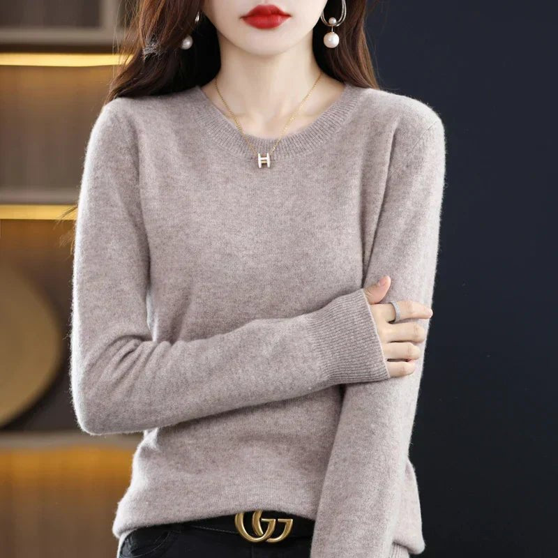 Pullover Damen | Rundhalsausschnitt & Weich
