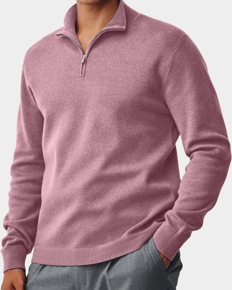 Pullover Herren | Kragen mit Reißverschluss 7