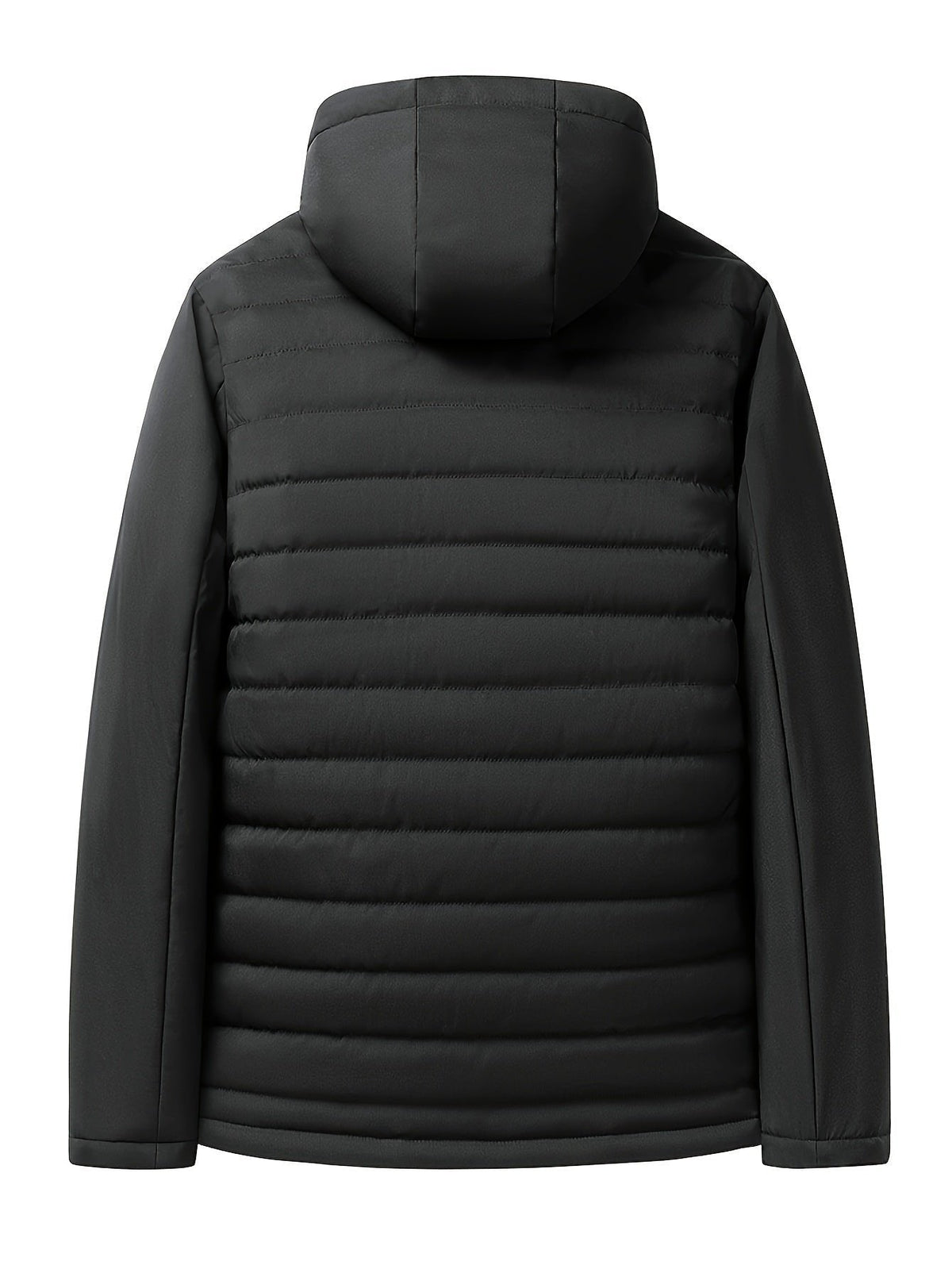 Pufferjacke Herren | Kapuze & Warmes Plüschfutter