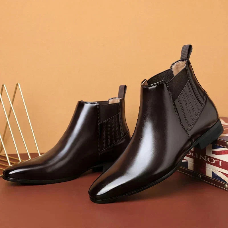 Chelsea Stiefeletten Damen | Spitze Zehenpartie & Schlupfform 7