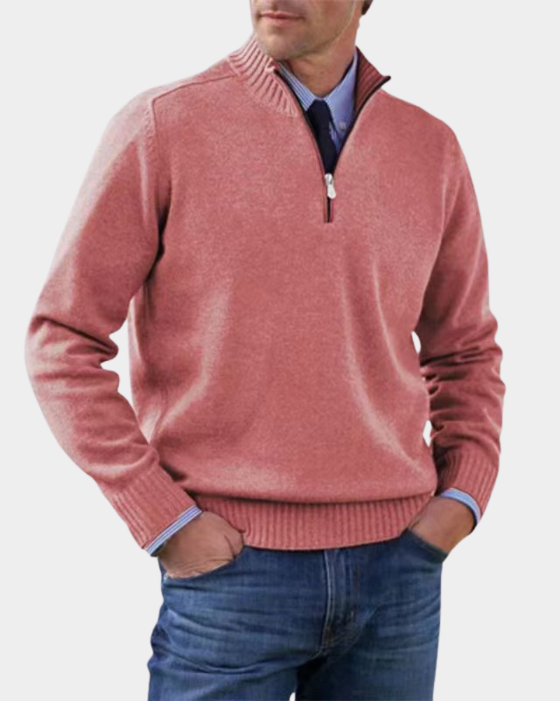 Pullover Herren mit Reißverschluss | Weich & Warm 8