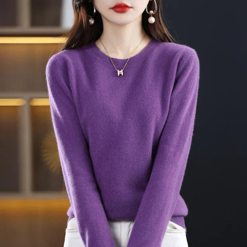 Pullover Damen | Rundhalsausschnitt & Weich
