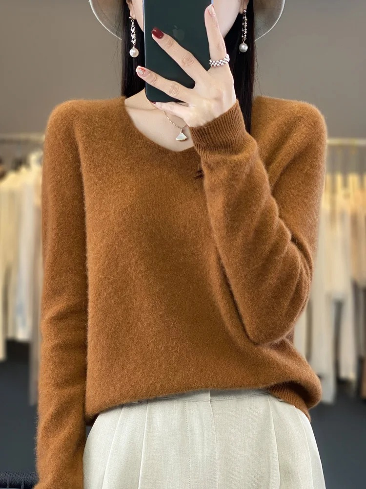 Pullover Damen | V-Ausschnitt & Weicher Tragekomfort