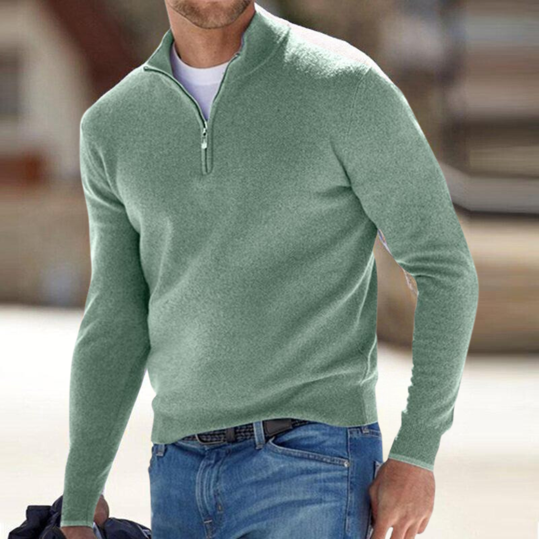 Half-Zip-Pullover Herren | Ganztägiger Komfort 5