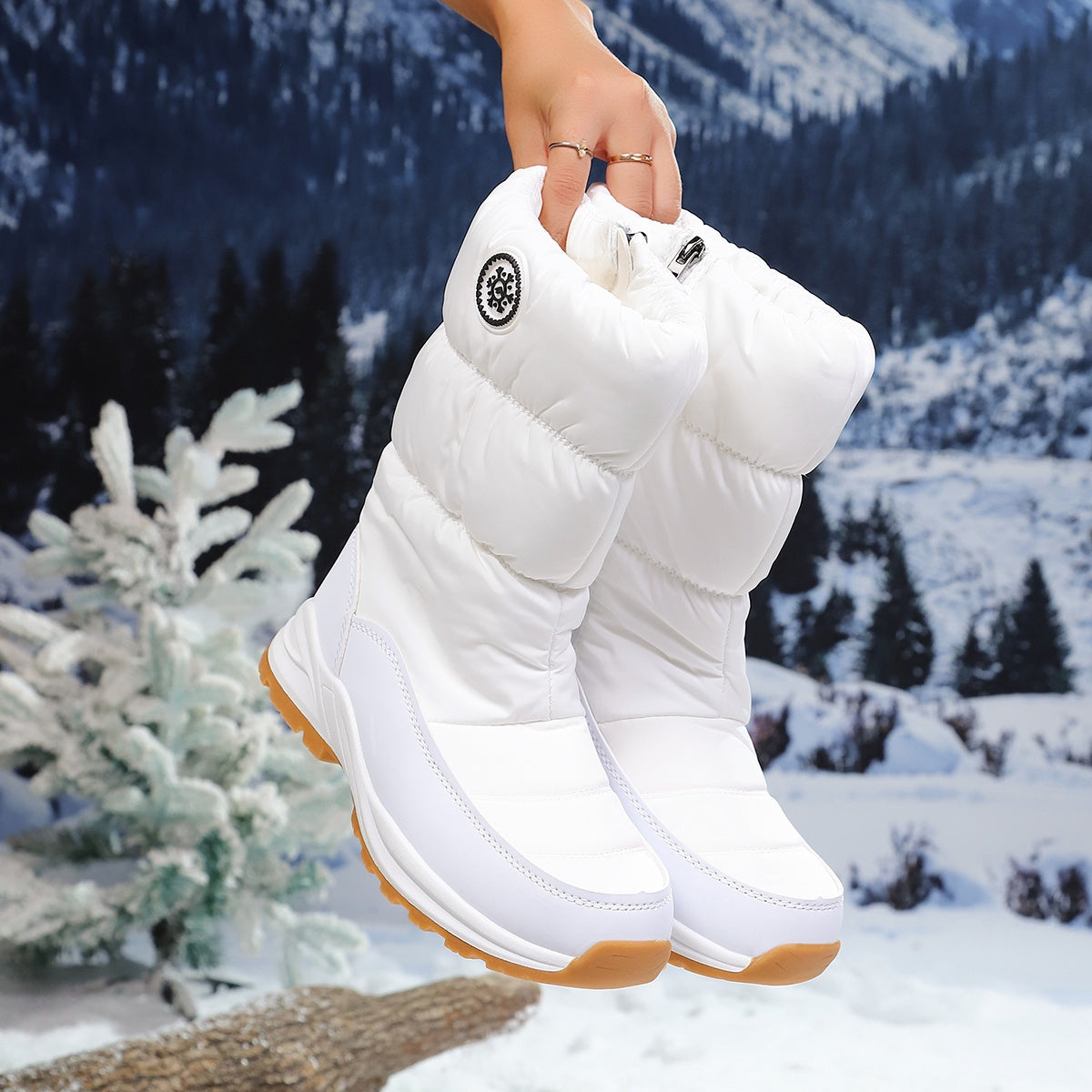 Winterstiefel Damen | Warm Gefüttert & Wasserdicht 10