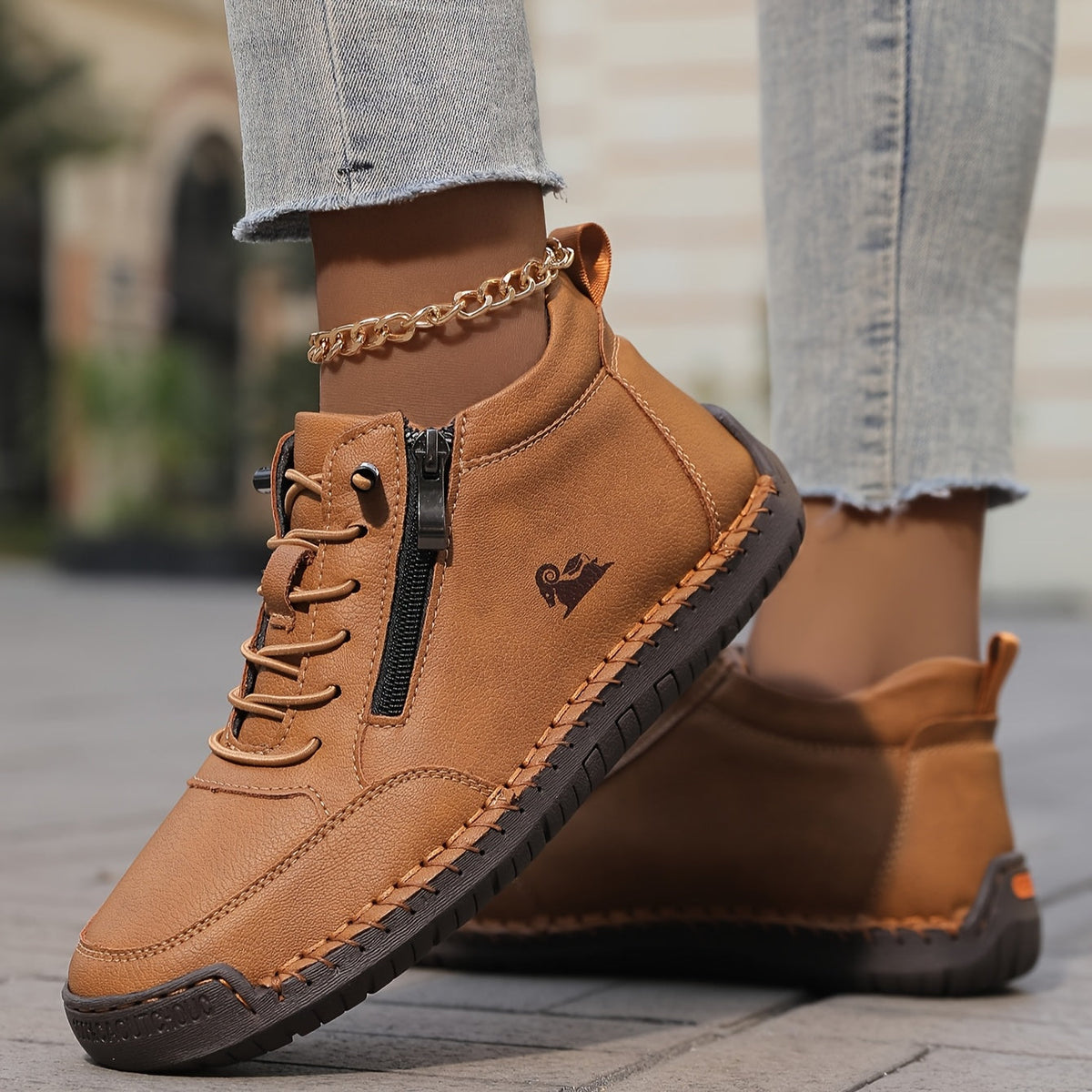 Schnürschuhe Damen | Komfort & Praktischer Reißverschluss 18