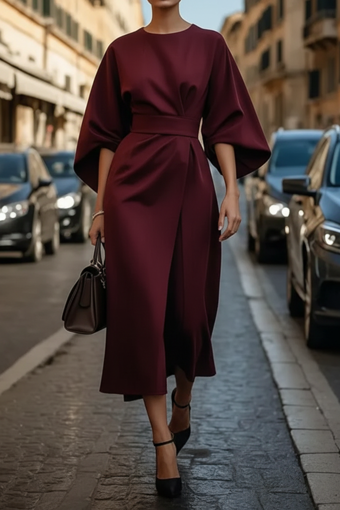 Abendkleid Mit Taillengürtel - Angela 5