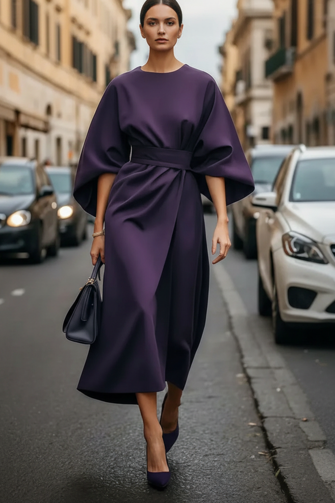 Abendkleid Mit Taillengürtel - Angela 1