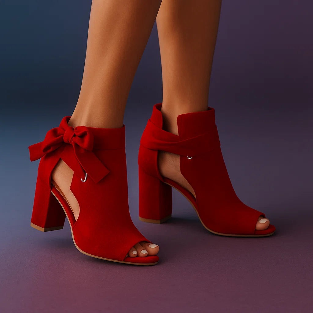 Absätze Damen | Elegante Peep-Toe Pumps mit Stil