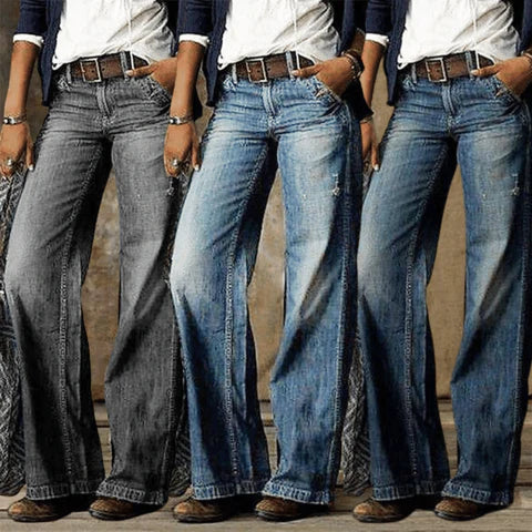 Jeans Damen | Hoher Bund & Weites Bein 5