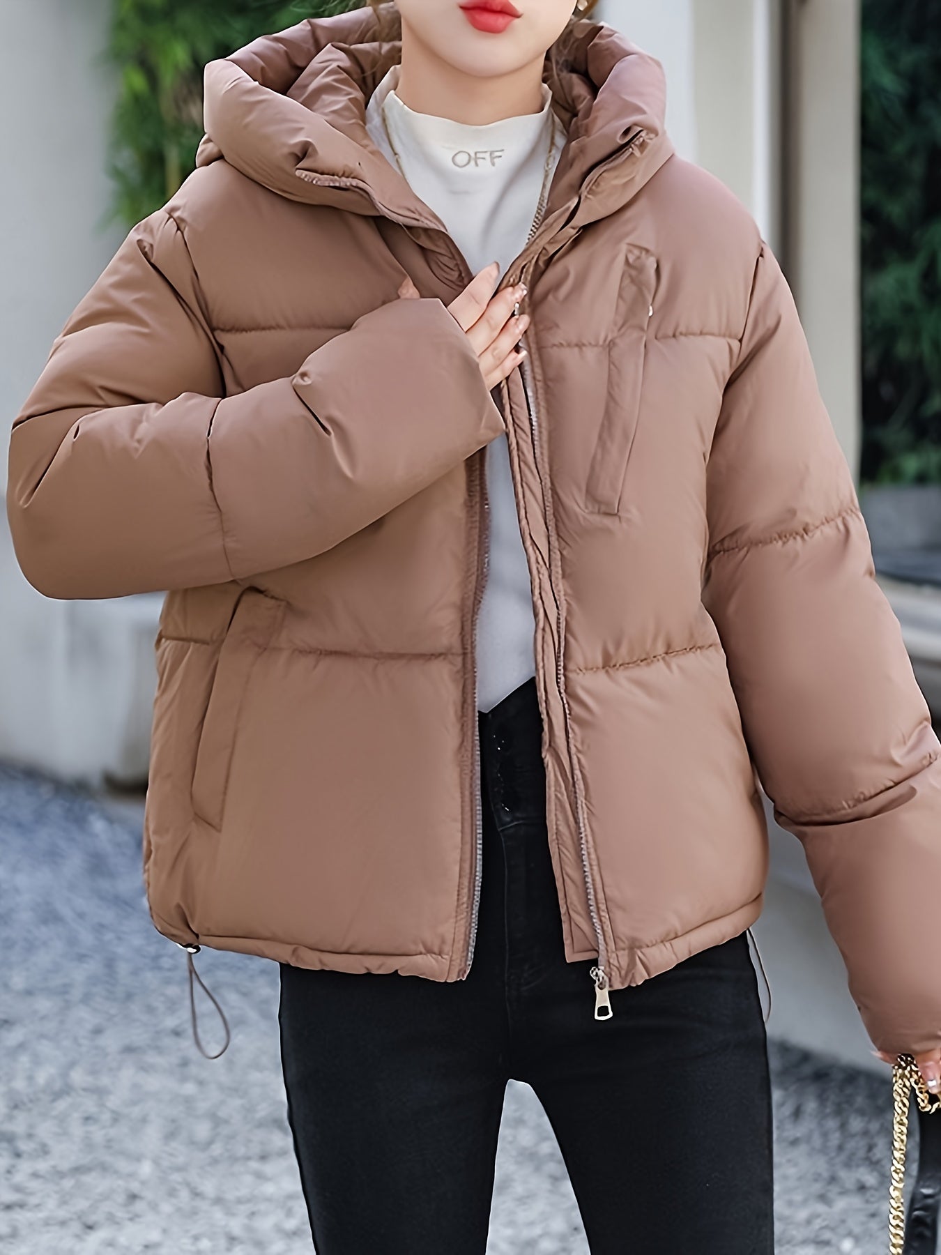 Addison - Kurze Puffer-Winterjacke