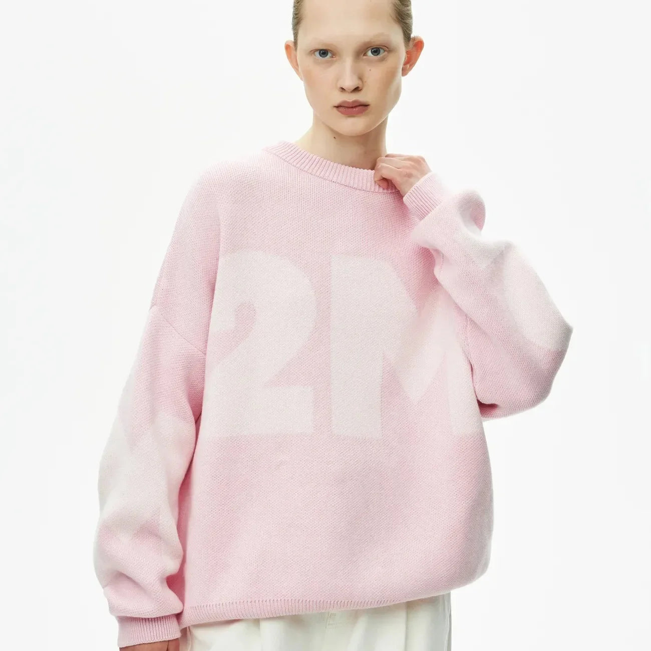 Alicia - Strickpullover aus Jersey