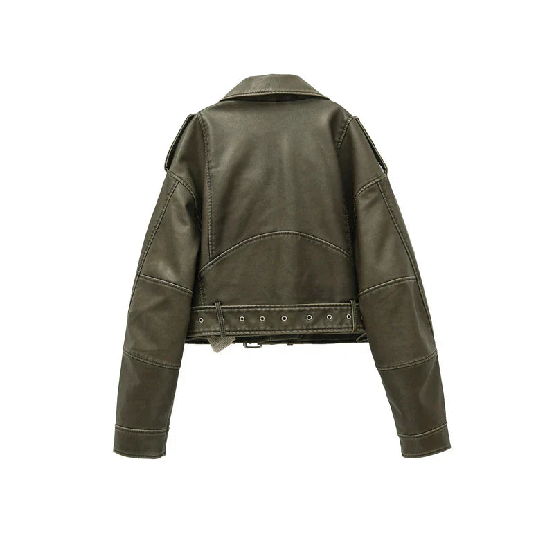 Alva - Leather Jacke 3