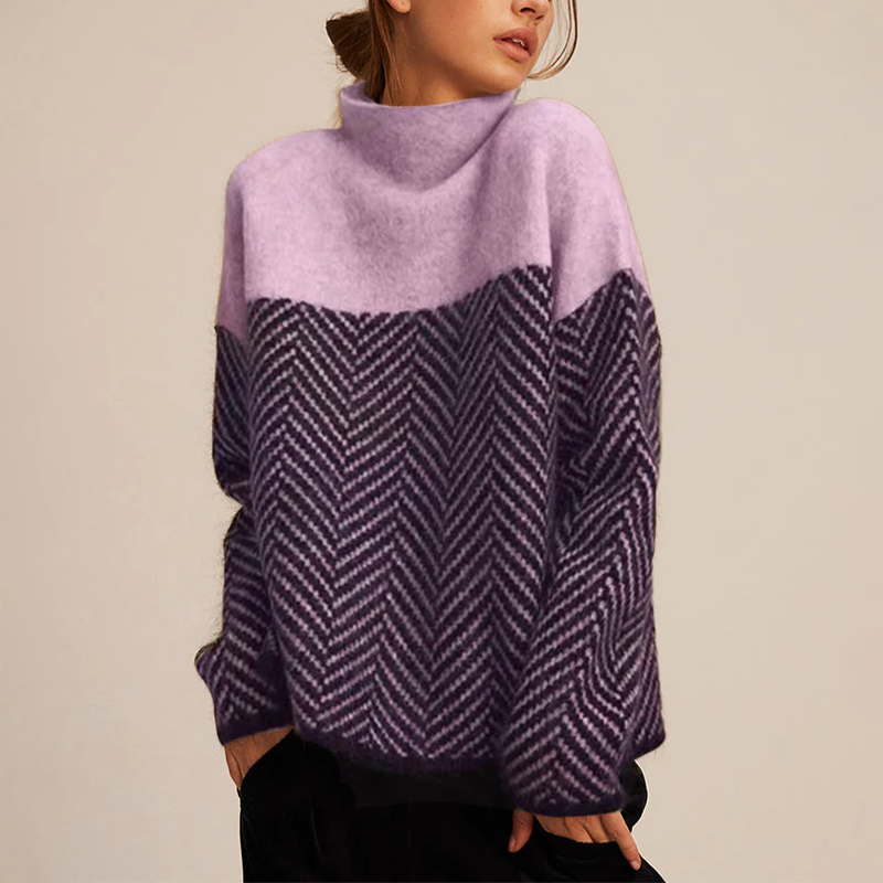 Ani - Trendiger Rollkragenpullover