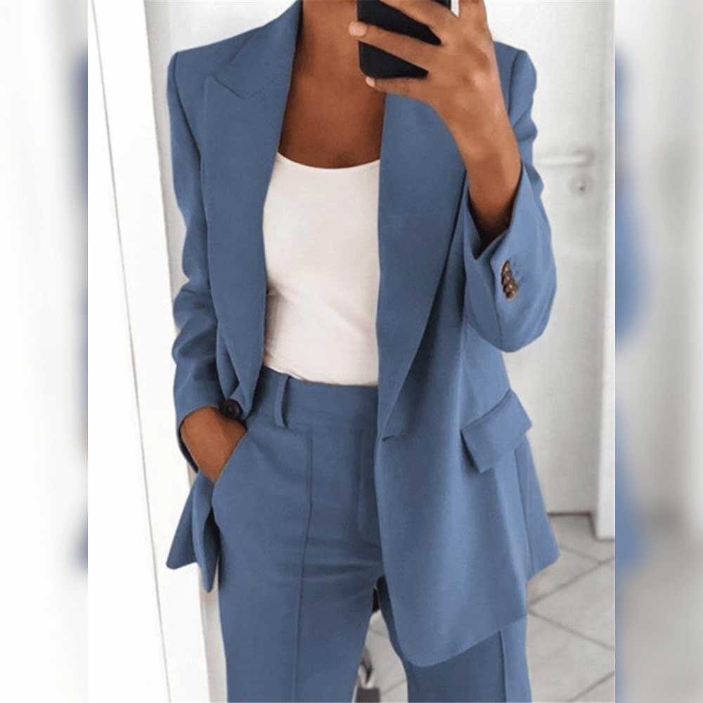 Anzug für Damen | Eleganter Hosenanzug für Business & Freizeit
